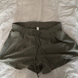 lululemon athletica Olive Green Athletic Shorts